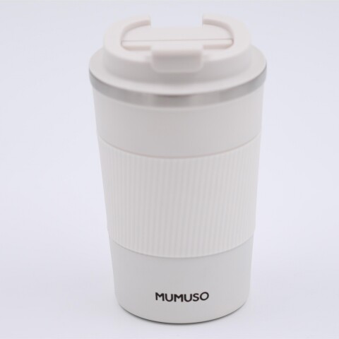 VASO DE CAFÉ AISLADO PORTÁTIL (BLANCO/380 ML) VASO DE CAFÉ AISLADO PORTÁTIL (BLANCO/380 ML)