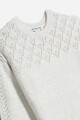 Sweater con lurex CRUDO