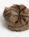 Skunzies Maxi Scrunchie Pelo Sintético - Marron Beige