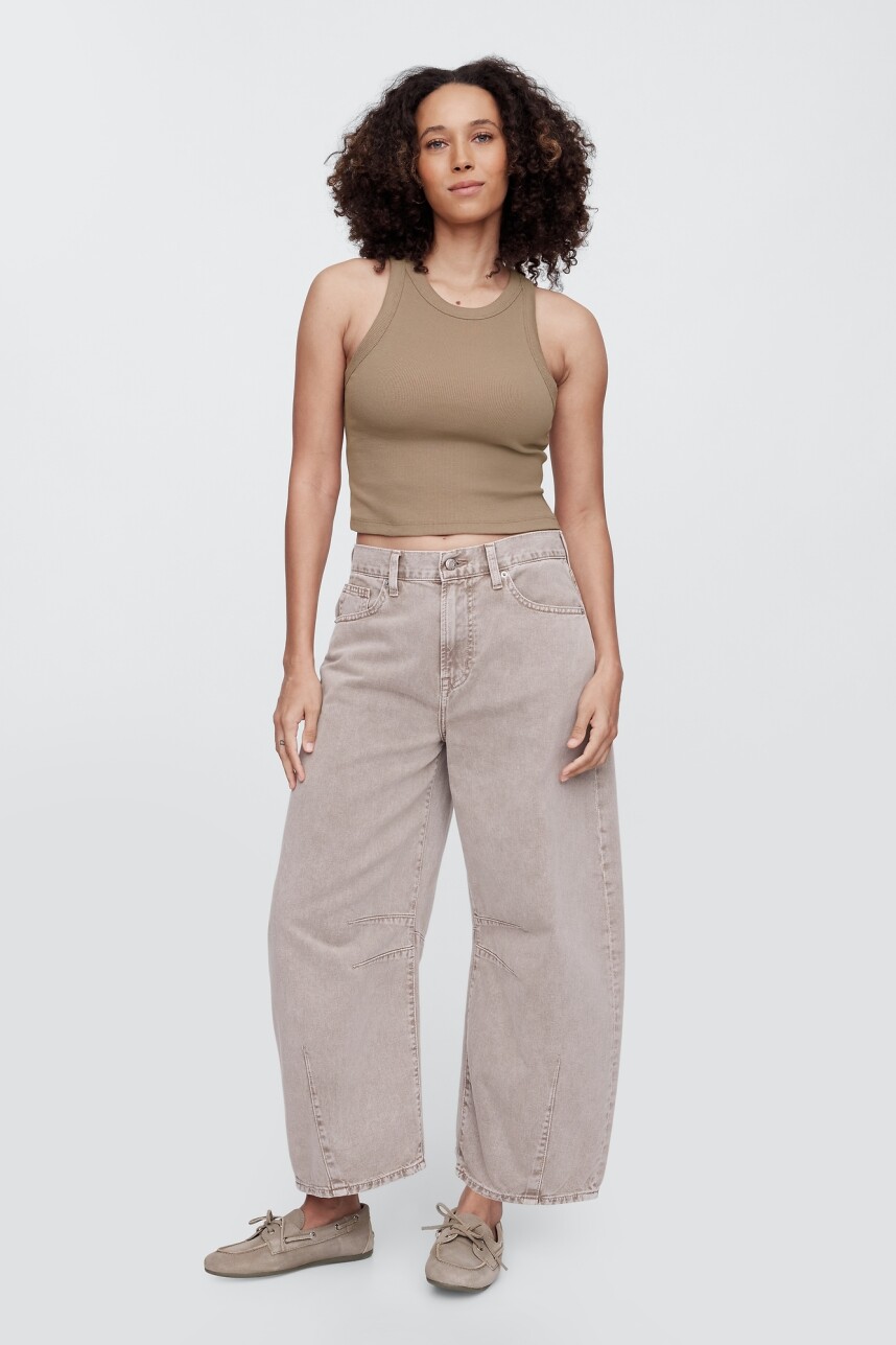 Musculosa Crop Mujer Mountain Trail 17-0807