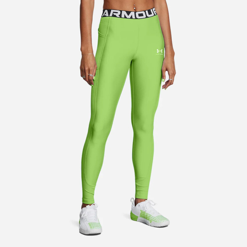 HeatGear Rib Legging-PNK GRN-304