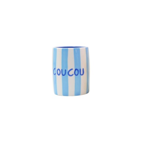 VC-QR Vaso De Cerámica 10cm Marca Que Rico - Coucou