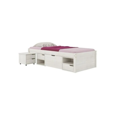 Cama 1 Plaza Funcional Madera Charme Cama 1 Plaza Funcional Madera Charme