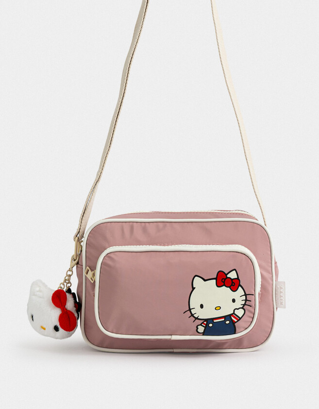 Mochilas y Carteras Infantiles Bandolera Infantil "hello Kitty" - Rosa Claro