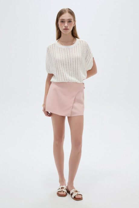 Short Pollera Urielk Rosa Viejo