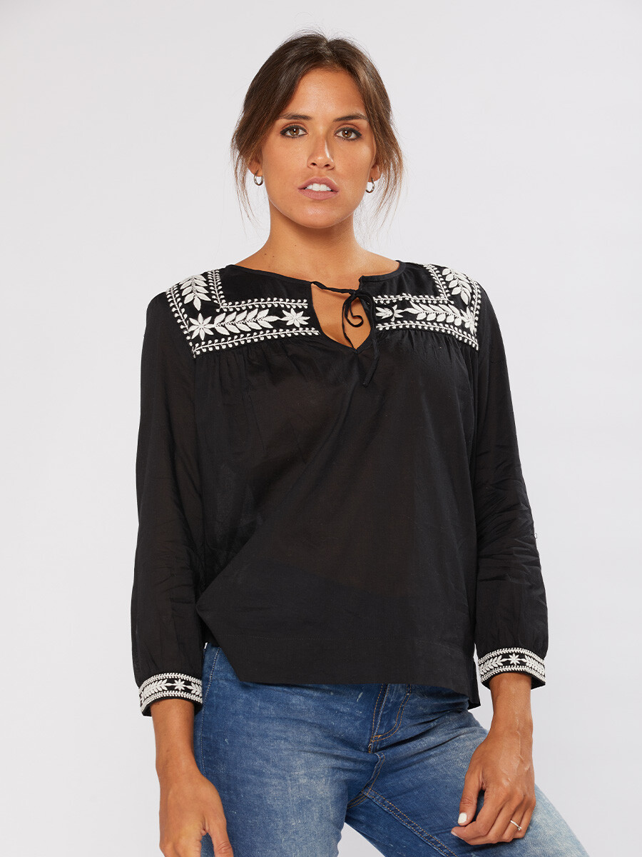 BLUSA TONINA - Negro 