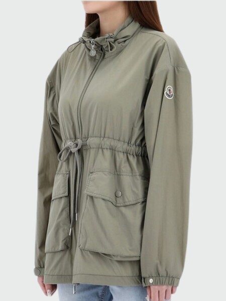 Moncler - Parka con bolsillos, IADI Verde