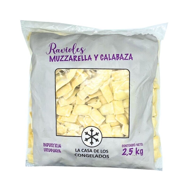 Ravioles de Calabaza y Muzzarella LCDLC - 2,5 kg Ravioles de Calabaza y Muzzarella LCDLC - 2,5 kg