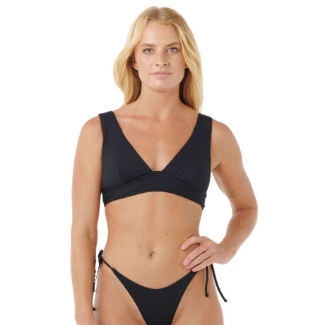 Top Rip Curl Premium Surf D-Dd Deep V Negro