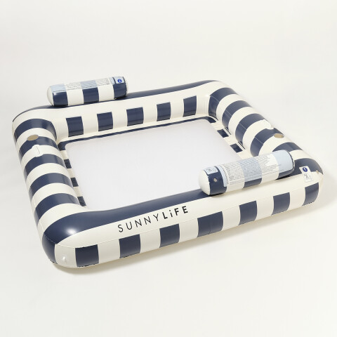 Colchoneta inflable de red para 2 personas Weekend Navy