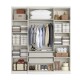 ROPERO SPLENDORE 4P BLANCO ROPERO SPLENDORE 4P BLANCO