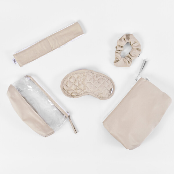Set de Accesorios Intimates Finezza Beige