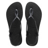 Sandalias Havaianas Luna FC Mujer Negro