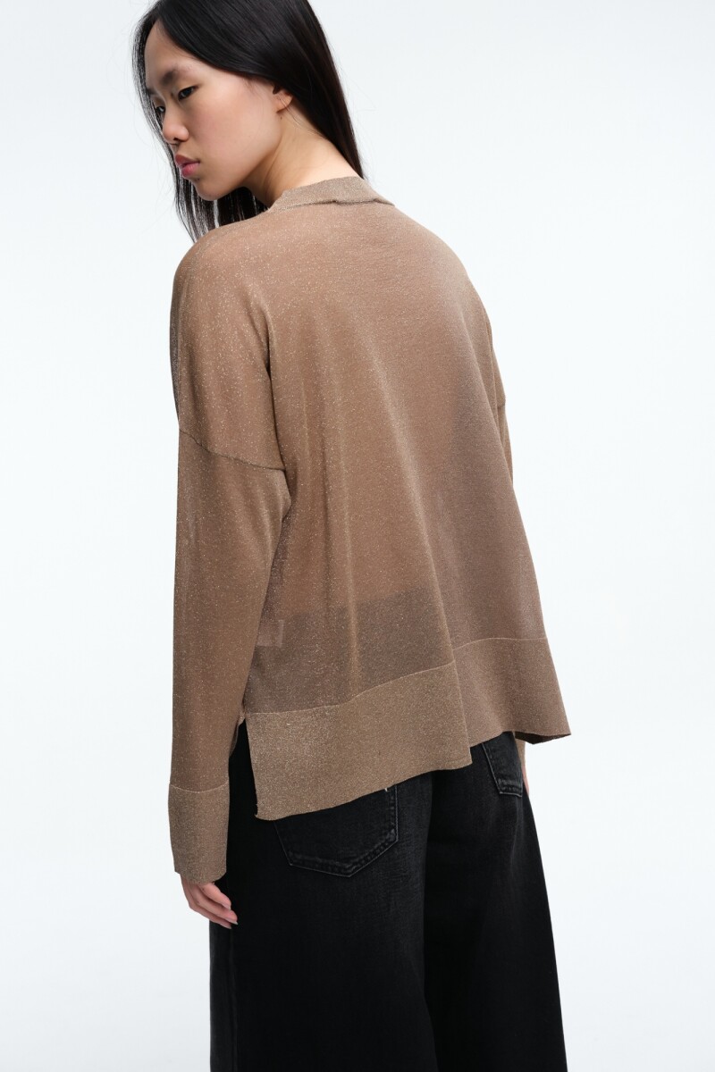 SWEATER BASE Bronce
