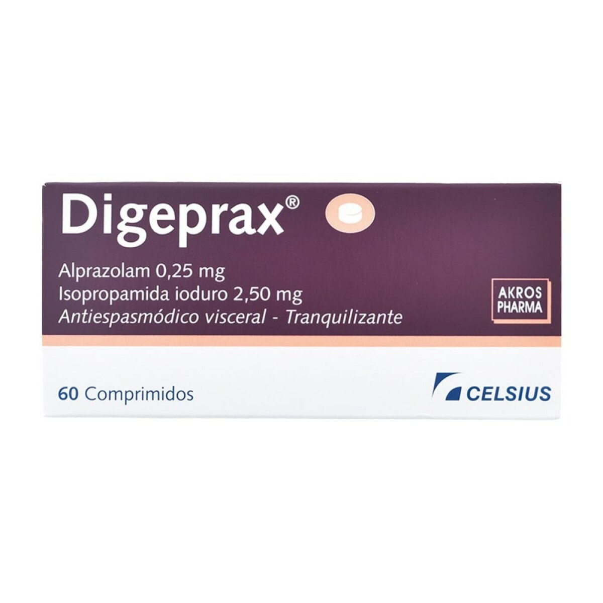 Digeprax X60 Comprimidos Enzimas Digestivas 