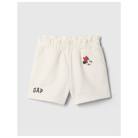 DIS 365 MINNIE FLC SHORT NEW OFF WHITE