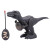 Dinosaurio Tiranosaurio Control Remoto Movimiento Luz Sonido Color Gris
