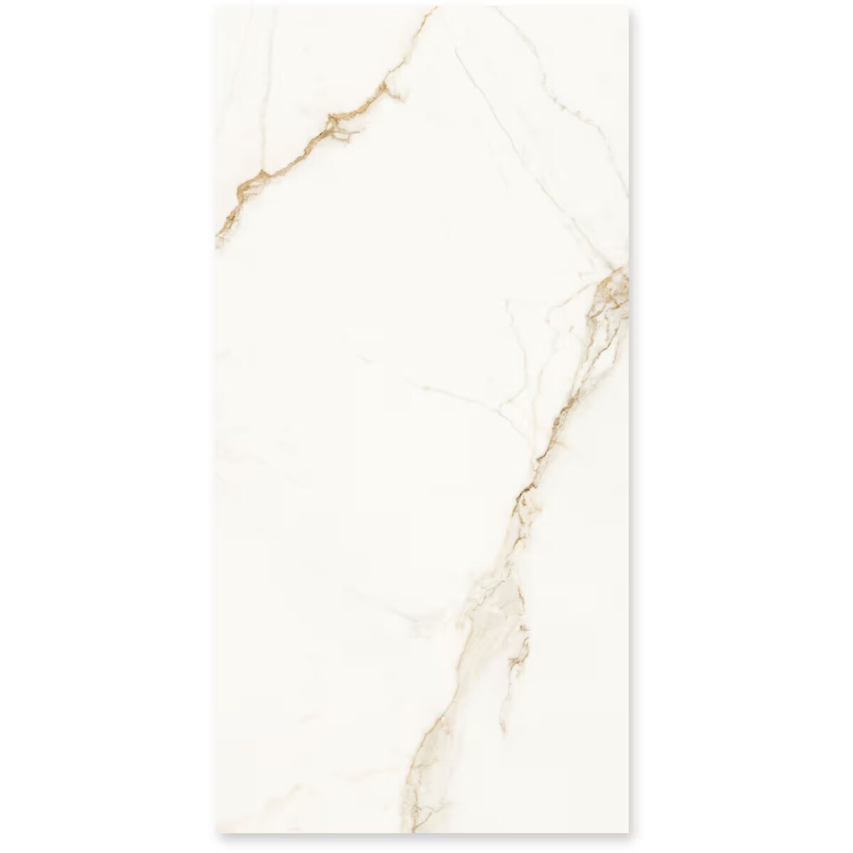 Cerámica Calacata Gold Pulido 58x120 Cm Pulido Brillante Y Rectificada 