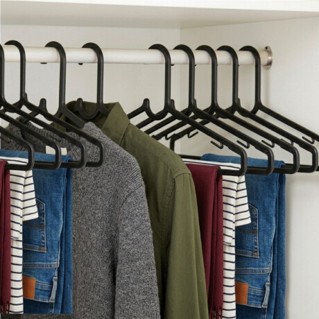 Pack x96 Perchas NEGRO