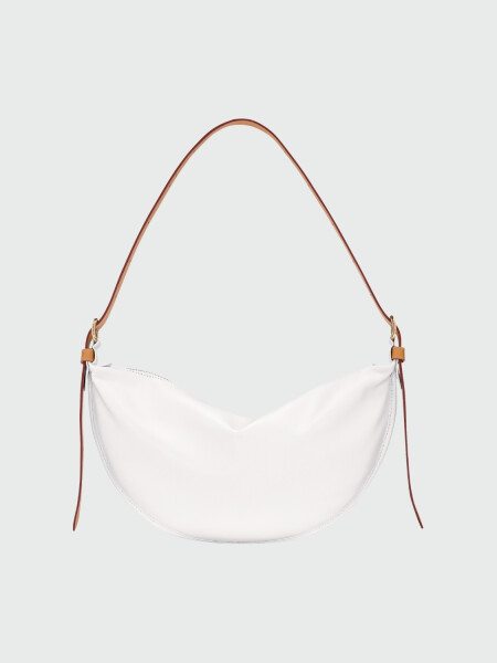Longchamp - Bolso Cruzado de cuero, Smoothie Negro con Logo