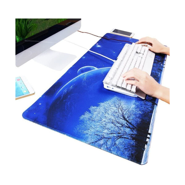 Mouse Pad Gamer Extra Grande Teclado Varios Diseños 80x30 Variante Paisaje