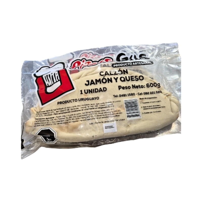 Calzone Gus Jamón y Queso - 1 ud.
