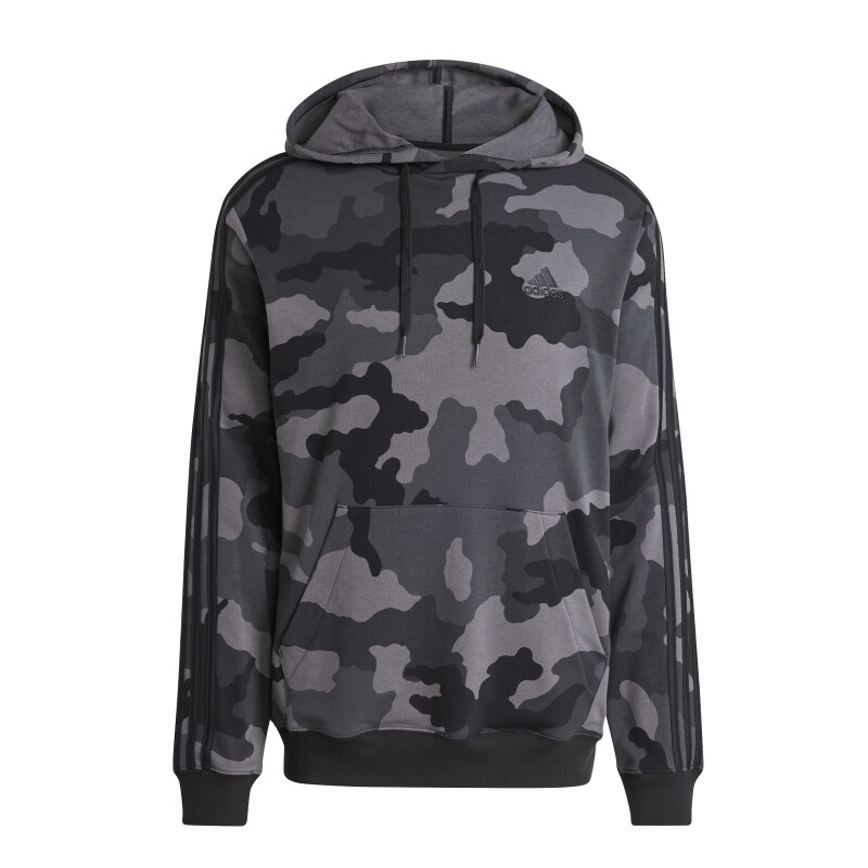 Canguro de Hombre Adidas Seasonal Essentials Camouflage Negro - Gris