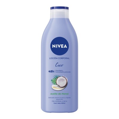 Loción Corporal Nivea Senses Coco 400 Ml. Loción Corporal Nivea Senses Coco 400 Ml.
