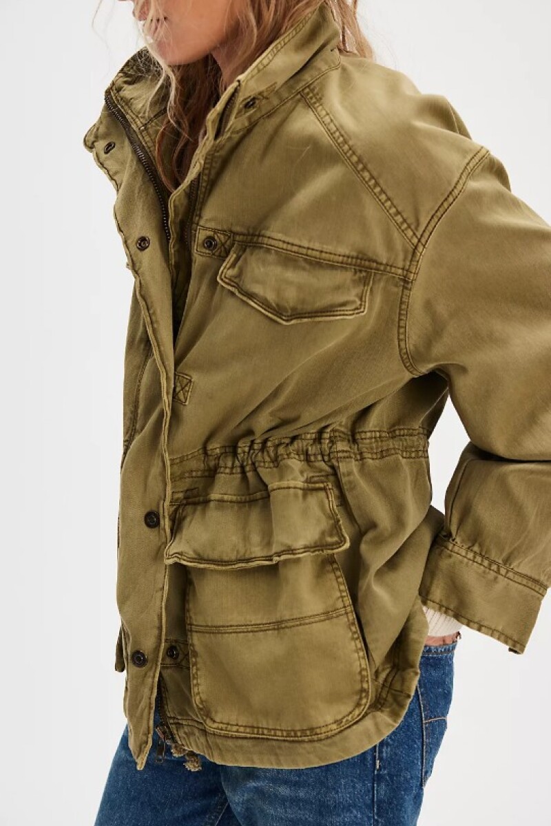 CHAQUETA UTILITY ARYA Verde