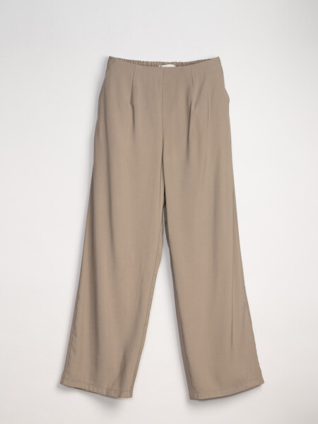 Pantalón Formal Beige Grisaceo