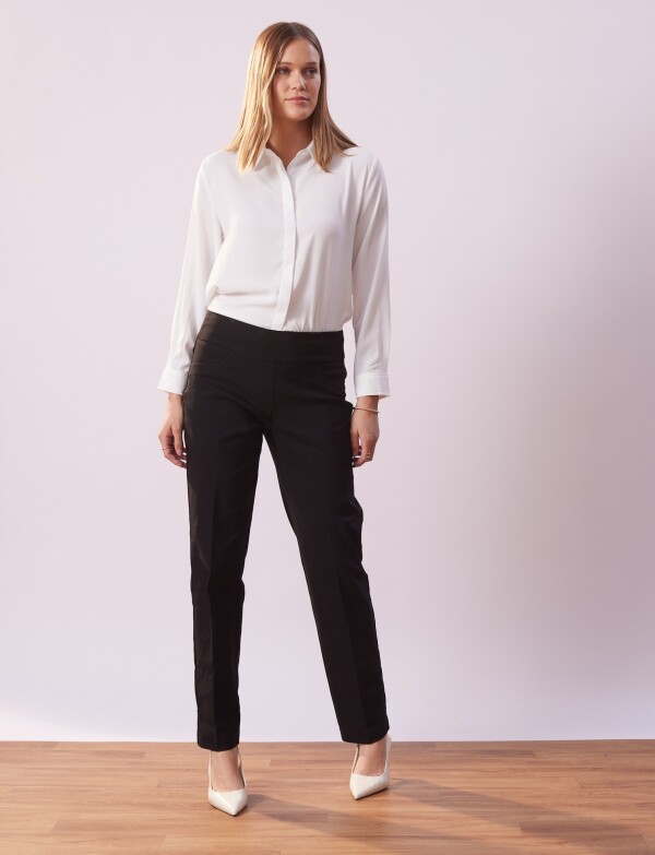 Pantalon Pull On NEGRO