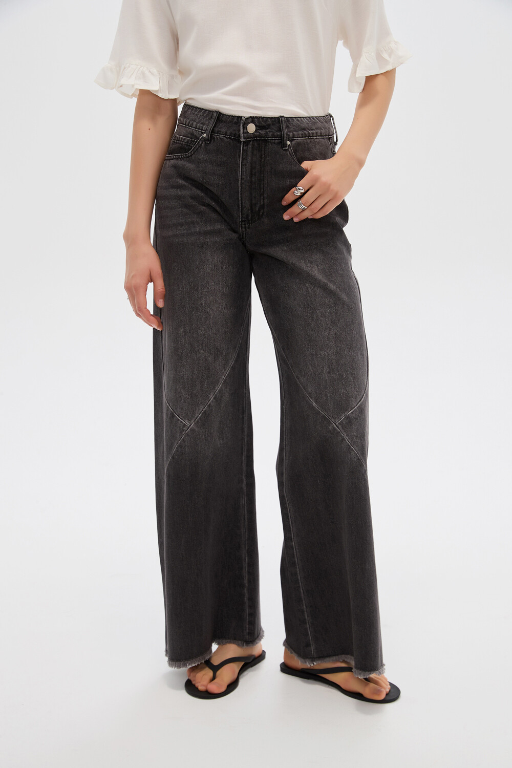 Pantalon Lund Gris Medio