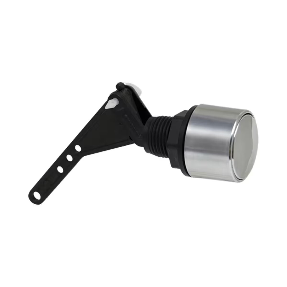 Botón Lateral 20mm Blanco Con Balancín Corto 