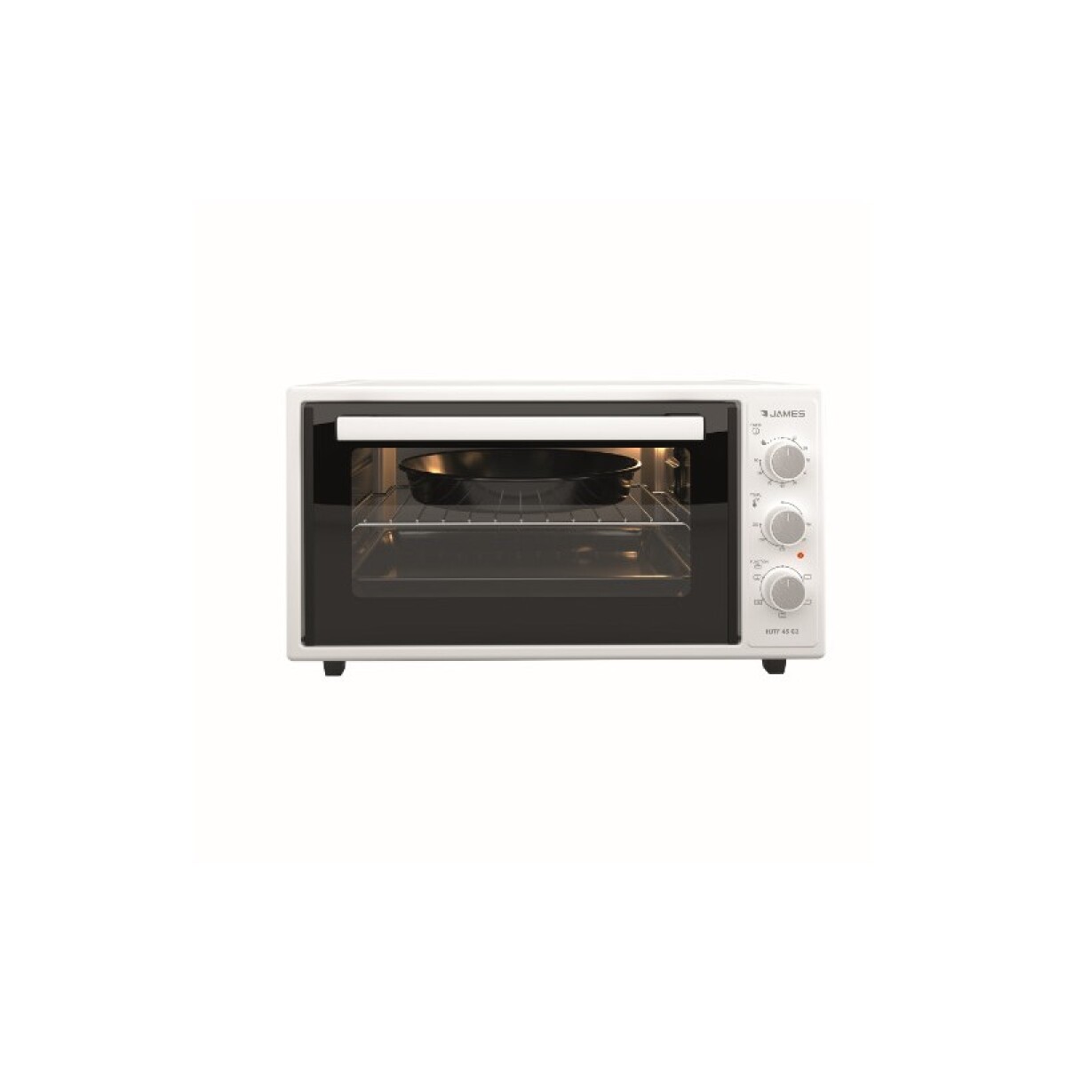 HORNO ELECTRICO JAMES 45 Lts. 1650 W BLANCO 