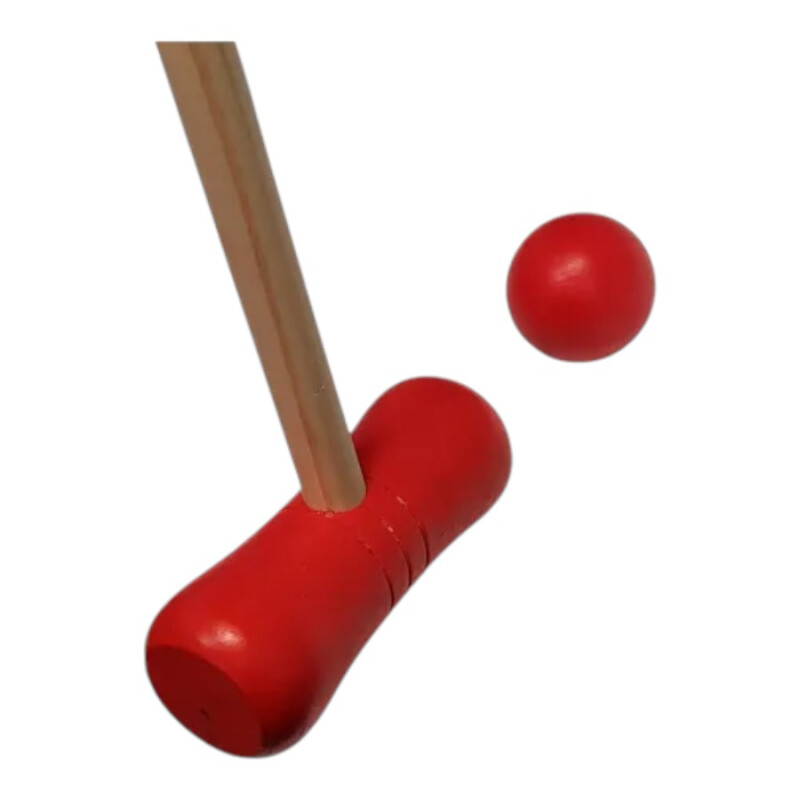 Juego de Croquet de Madera con Bolso Juego de Croquet de Madera con Bolso