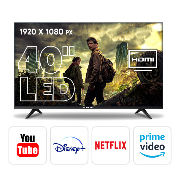 Smart Tv 40" Punktal Pk-40wos TV 40 PUNKTAL SMART PK-40WOS
