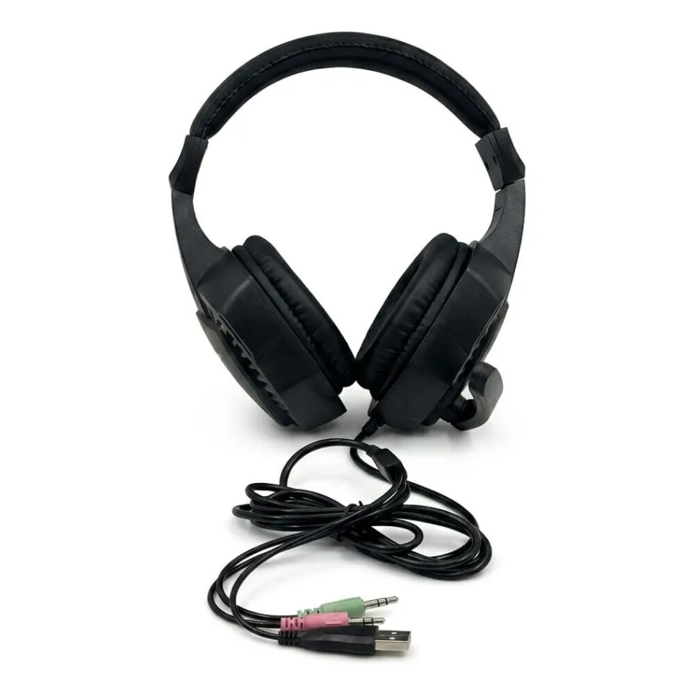 Auricular Gamer Con Iluminación Led Rgb Con Micro Auricular Gamer Con Iluminación Led Rgb Con Micro