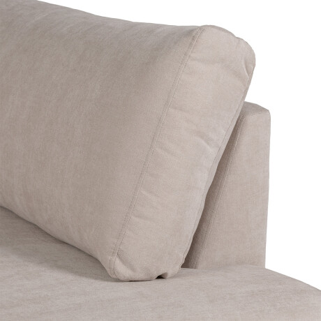 Rinconera Belfast - Tela Microfibra - Chaise derecho 2226 (Beige)