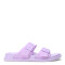 Sandalias de Mujer Miss Carol Gumy Con Hebillas Lila