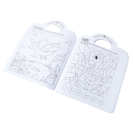 Libro para pintar 12 hojas + 12 crayolas Libro para pintar 12 hojas + 12 crayolas