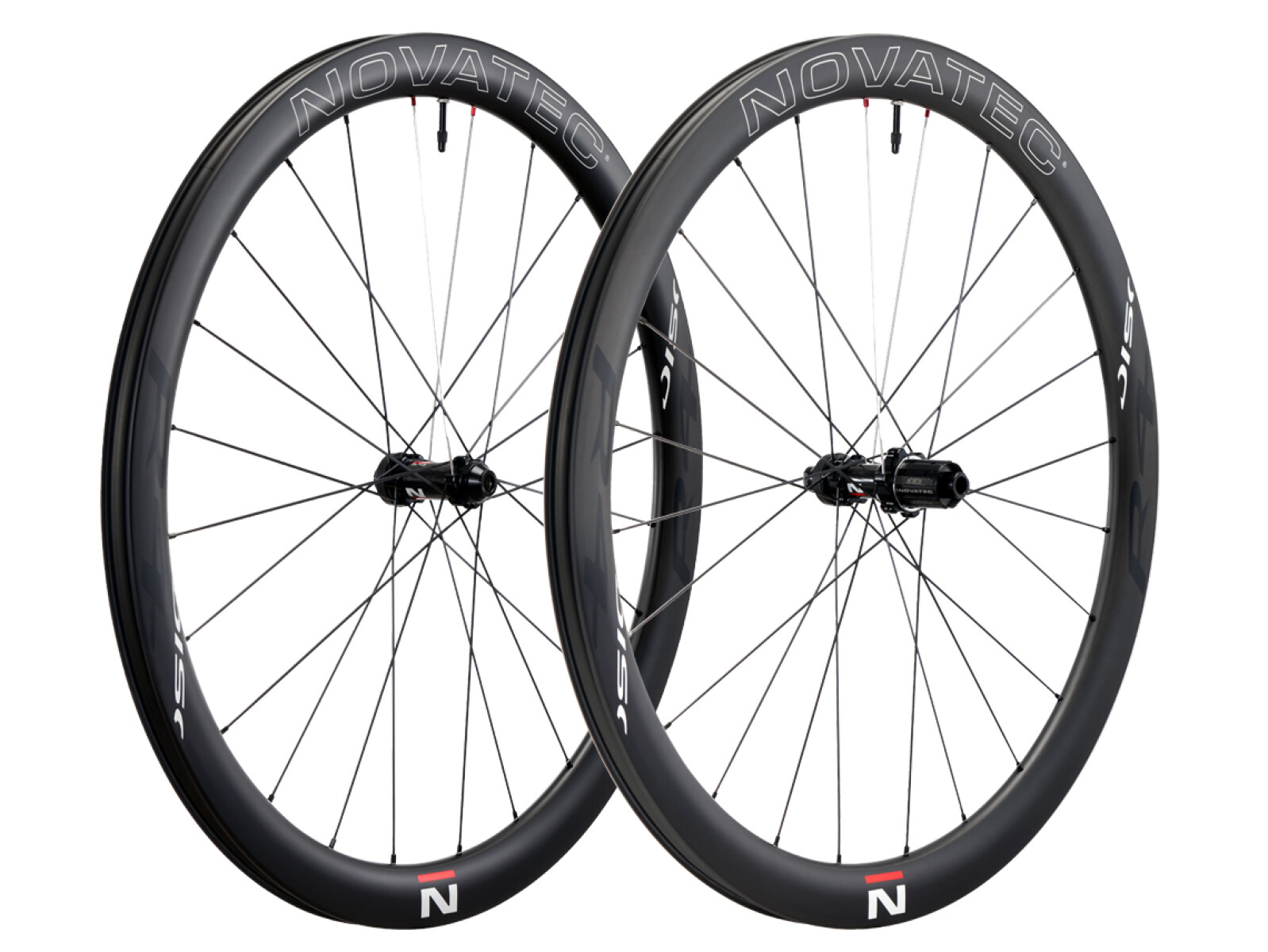 Ruedas Novatec R4 Disc 45mm Carbono Tubeless 