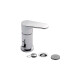 Bidet Monocomando Con Desagüe Brillo Dalia