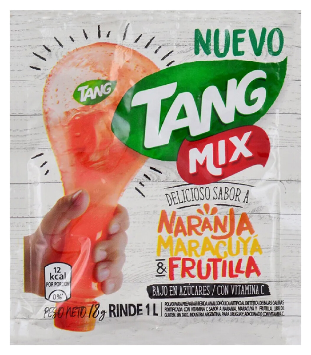 REFRESCO POLVO TANG NARANJA/MARACUYA/FRUTILLA 15G 