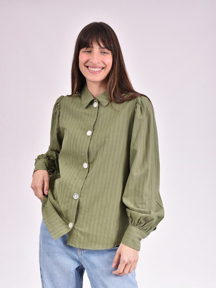 CAMISA COSMOPOLITAN - VERDE 