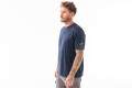 REMERA DRY FIT CUELLO BASE Azul
