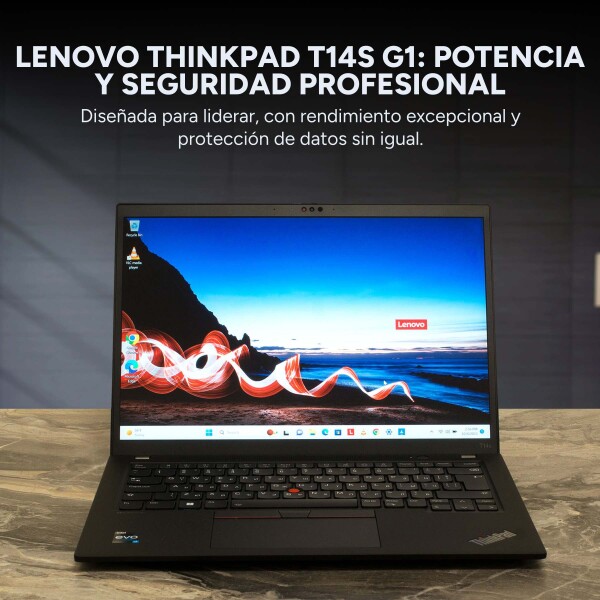 Notebook Lenovo ThinkPad T14S I5 10ma 8Gb 256Gb W11 14″ Pro Color Negro