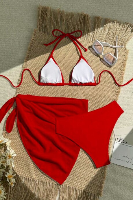 Conjunto ROUGE (dos piezas + pareo de regalo) Conjunto ROUGE (dos piezas + pareo de regalo)