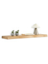 Estante flotante TERP borde natural roble natural Estante flotante TERP borde natural roble natural