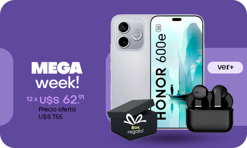 ¡Oferta Honor 600 E!