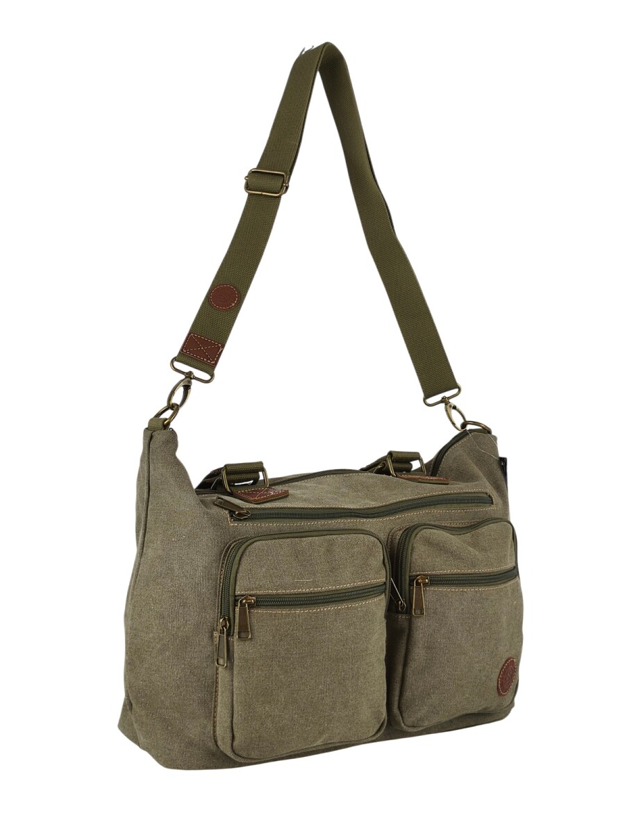 Bolso de lona - Verde 